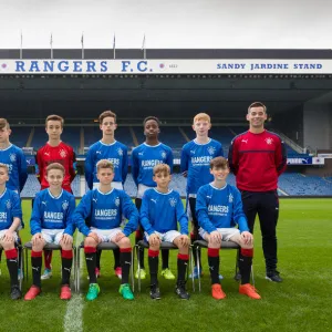 Rangers Academy 2017/18 Framed Print Collection: Rangers U15