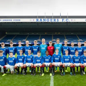 Rangers Academy 2017/18 Photo Mug Collection: Rangers U17