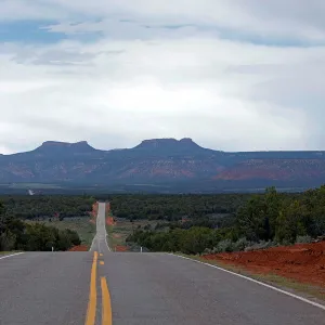 Bears Ears, twin rock formations, are pictured in Utahs Four Corners region