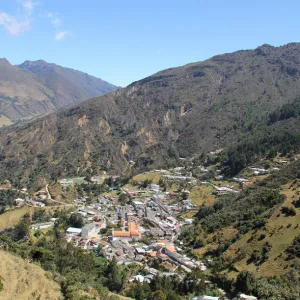 General view of the village of Vetas