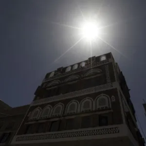 Houses are seen in the old city of Sanaa