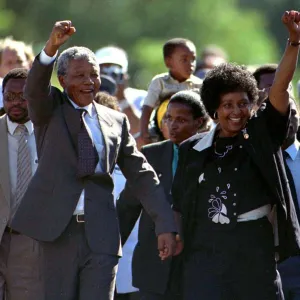 NELSON MANDELA IS RELEASED FROM PRISON