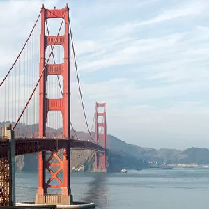 A view of the Golden Gate Bridge in San Francisco