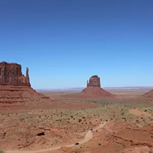A view of Monument Valley in Utah