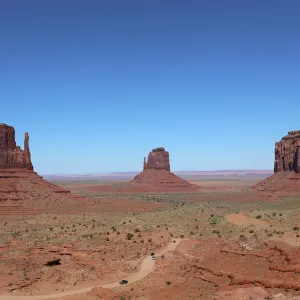 A view of Monument Valley in Utah