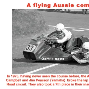 Alex Campbell Jim Pearson Yamaha 1975 Andreas Road