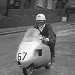 Barry Hodgkinson (Norton) 1956 Junior TT