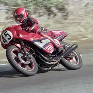 Bob Wright (Kawasaki) 1982 Senior Manx Grand Prix