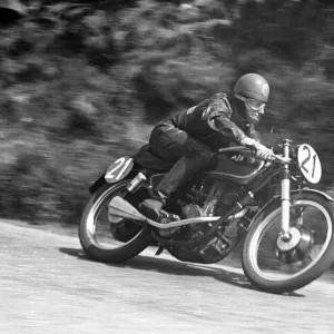 Ken Swallow (AJS) 1953 Junior TT