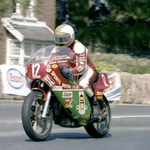 Mike Hailwood winning the 1978 Formula One TT