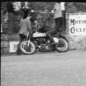 A R Morris Norton 1956 Junior Manx Grand Prix