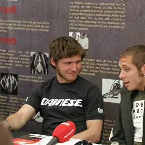 Two Racing Legends: Guy Martin & Valentino Rossi