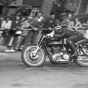 Ray Laurent (AJS) 1953 Junior TT