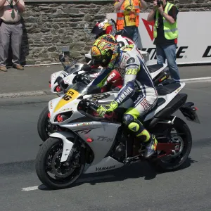 Valentino Rossi (Yamaha) 2009 TT Parade Lap