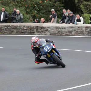 Wayne Bourgeais Kawasaki 2022 Junior Manx Grand Prix