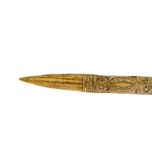 Dagger made of Cassowary bone Papua New Guinea
