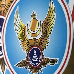 Eagle used as symbol of Mongolian Democratic party