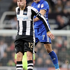 Newcastle United vs Birmingham City: Shelvey and Tesche Clash in FA Cup Third Round Replay