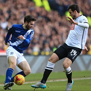 Thorne vs Toral: An Intense Battle for Supremacy in Sky Bet Championship Derby County vs Birmingham City