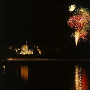 Fireworks at Palace House, Beaulieu
