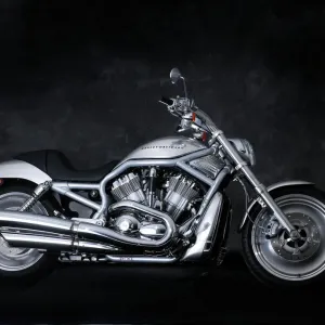2002 Harley Davidson V Rod Print