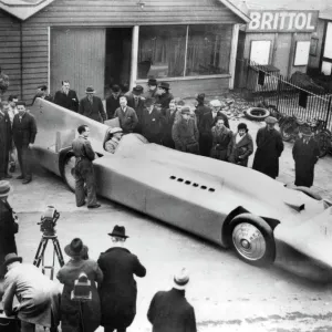 Le Bluebird en 1935 de Malcolm Campbell Le Bluebird en 1935 de Malcolm Campbell