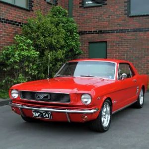 1966 Ford Mustang Coupe - Signalflare Red