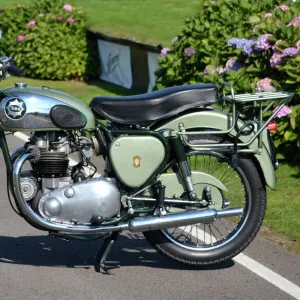 BSA A7 Shooting Star 1954 Green