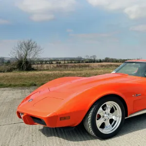 Chevrolet Corvette Stingray, 1976, Orange