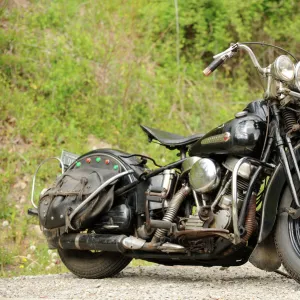 Harley Davidson Panhead Hydraglide Hotrod