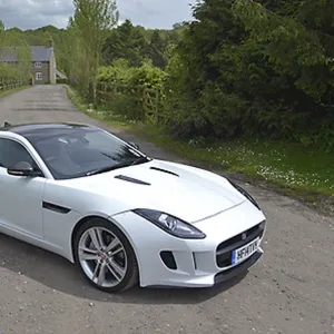 Jaguar F-Type Coupe, 2014, White