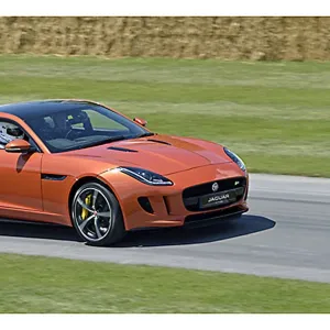 Jaguar F-Type Coupe R, 2014, Orange