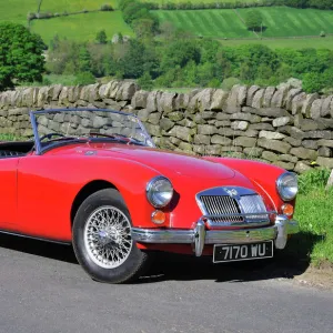 MG MGA 1600 Roadster, 1960, Red