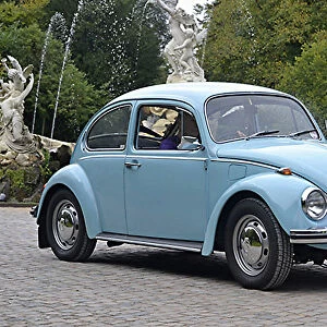 VW Volkswagen Beetle Classic Beetle 1300, 1972, Blue, light