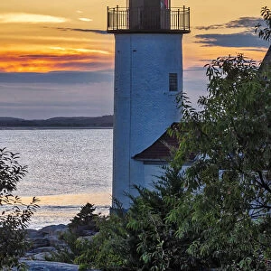 Annisquam Lighthouse, Annisquam Harbor, Massachusetts, USA