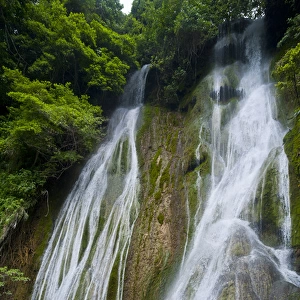 Beautiful Mele-Maat cascades in Port Vila, Island of Efate, Vanuatu, South Pacific