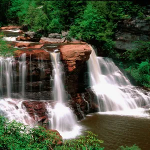 Blackwater Falls, West Virginia, scenic, waterfall