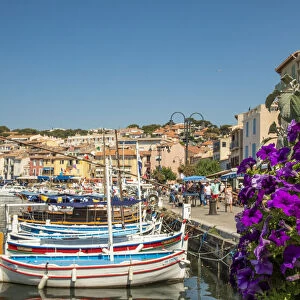 Cassis, a Mediterranean fishing port in Southern France
