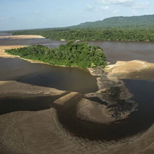 Essequibo River, GUYANA, South America. Longest river in Guyana