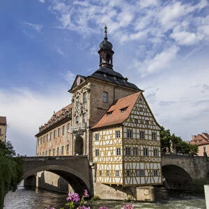 Europe, Germany, Bamberg, Altes Rathaus, the old town hall