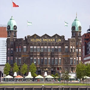 Holland-Amerika Lun building, the original headquarters of the cruise line on the