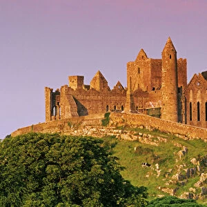 Ireland, County Tipperary. View of the Rock of Cashel, a medieval fortress