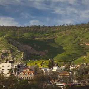 Israel, The Galilee, Tiberias, hillside view