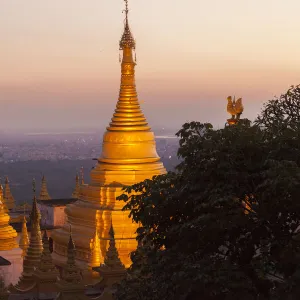 Mandalay Hill, Sutaungpyei Pagoda, Myanmar