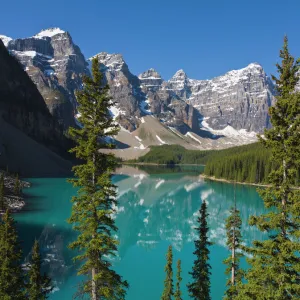 Moraine Lake, Canadian Rockies, Alberta, Canada