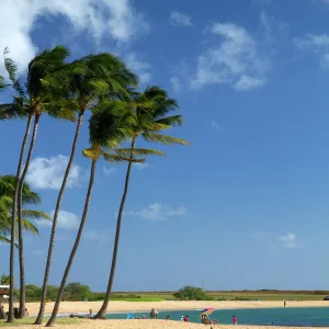 Salt Pond Park located on the island of Kauai, Hawaii, USA