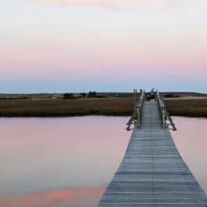 Sandwich Boardwalk, Sandwich, Cape Cod, Massachusetts, USA, North America