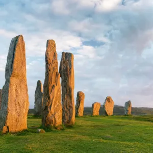 Standing Stones of Callanish (Callanish 1) on the Isle of Lewis in the Outer Hebrides