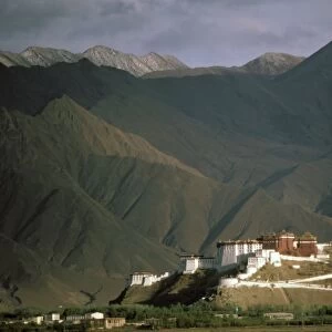 Tibet, Lhasa. Potala Palace