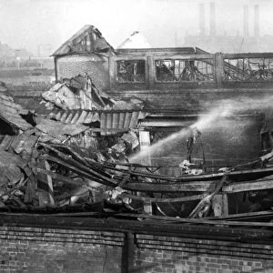 Blitz in London - Shell Mex, Fulham, WW2